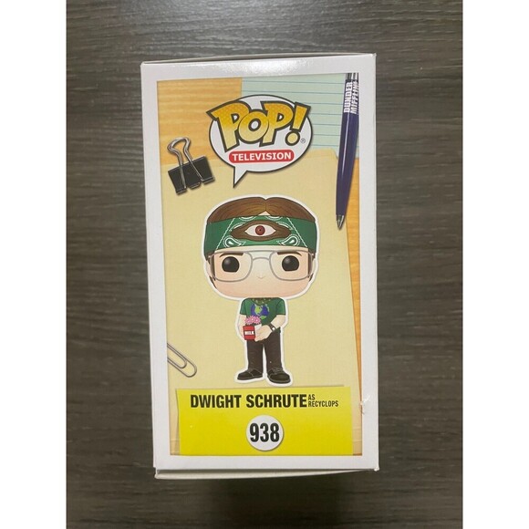 Funko Pop! Vinyl: The Office - Dwight Schrute as Recyclops - Emerald City Comic - Picture 3 of 6